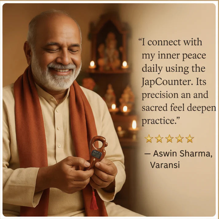 Ram Mandir Blessed Tulsi Jap Counter